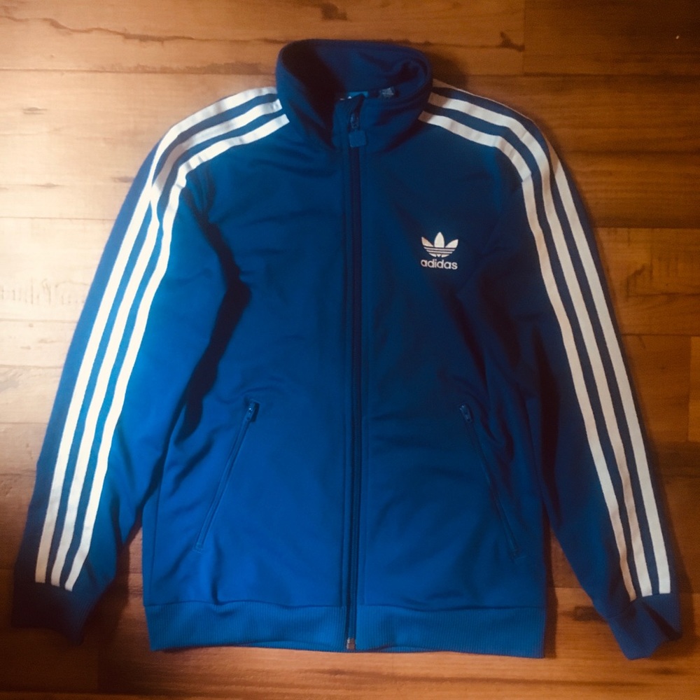 Adidas Originals 3 stripe tracksuit top jacket